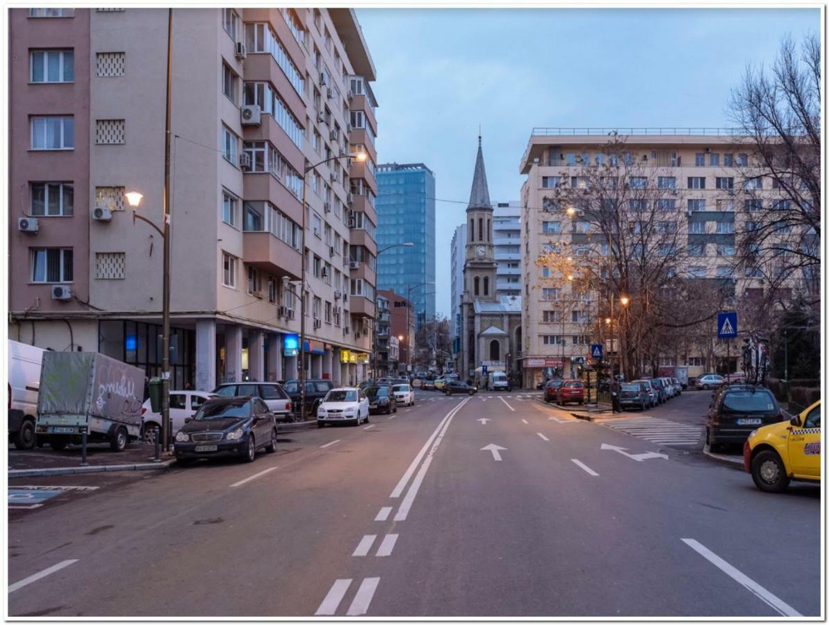 Luxury Downtown Apartment Bucureşti Exterior foto